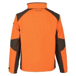 Blouson Percussion SOFTSHELL kaki/orange 3XL