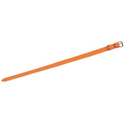 Collier Pisteurs PVC orange 65cm x 25mm