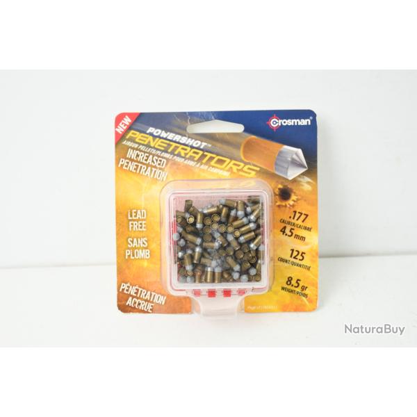 2 boites de 120 Crosman Penetrators cal. 4,5