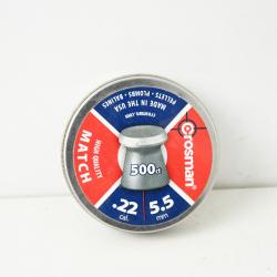 2 boites de 500 Plombs Crosman Match cal. 5,5