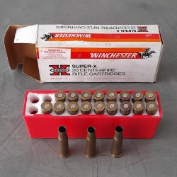 Etuis vides 30-30 Win, dans leur bo&icirc;te d'origine Winchester (x20)