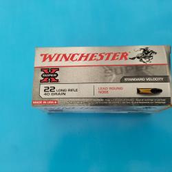vend 1 lot de 500 cartouches 22Lr winchester