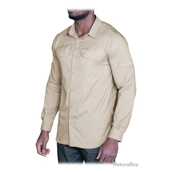 CHEMISE PRIME BEIGE -XL