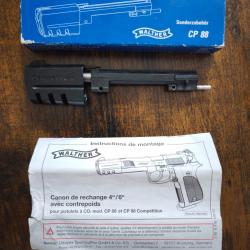 Conversion canon 6" pour Walther CP88 cal 4.5