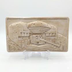 Bas relief de la Batterie de Longues sur Mer