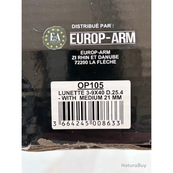 lunette RTI 3-9 x40 avec montage