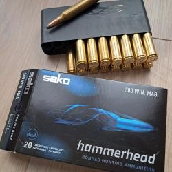 Cartouches Sako 300WinMag