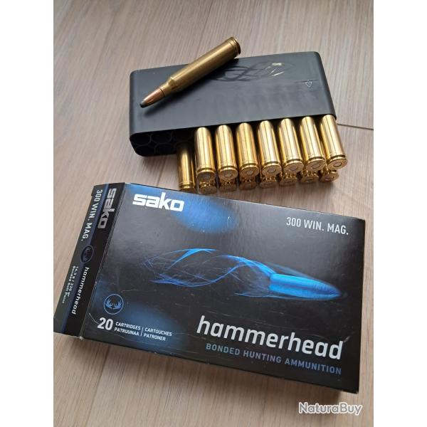 Cartouches Sako 300WinMag