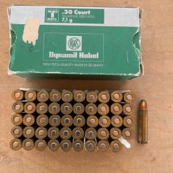 Bo&icirc;te de cartouches cal 30.court.