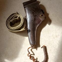 Holster us en cuir 1918Arme non incluse