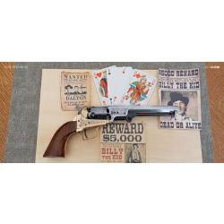 REVOLVER POUDRE NOIRE CALIBRE 31 DE LUXE.PIETTA BABY DRAGON..AVEC 100 BOULETS.