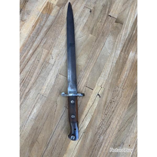 Ba�onnette anglaise ?ba�onnette anglaise pour fusil Lee Metford et Long Lee encore utilis�e en 1914-