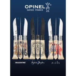 Pack de 3 Opinel N&deg;8 &Eacute;dition Cosmos - Collection Artiste Exclusive