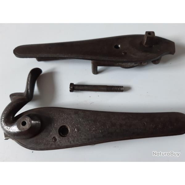 paire de platine sign�e w.gollen