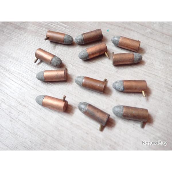 Lot de 12 cartouches � broche 7 mm