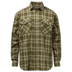 Chemises Manches Longues Homme Pinewood H&auml;rjedalen - Olive Green