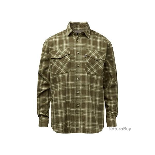 Chemises Manches Longues Homme Pinewood H�rjedalen - Olive Green