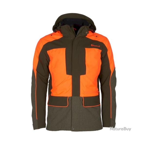 Veste de traque PINEWOOD thorn resistant orange et verte