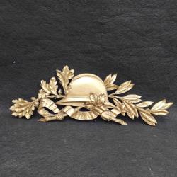 ancienne grande palme 14-18 en bronze