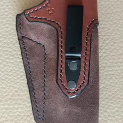 Holster cuir, Inside IWB, pour Colt 1911 A1 (et cl&ocirc;nes)