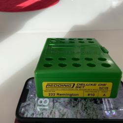 Jeu d'outils Redding de luxe 222R