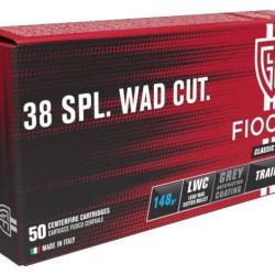 Cartouches Fiocchi 38 SP WC