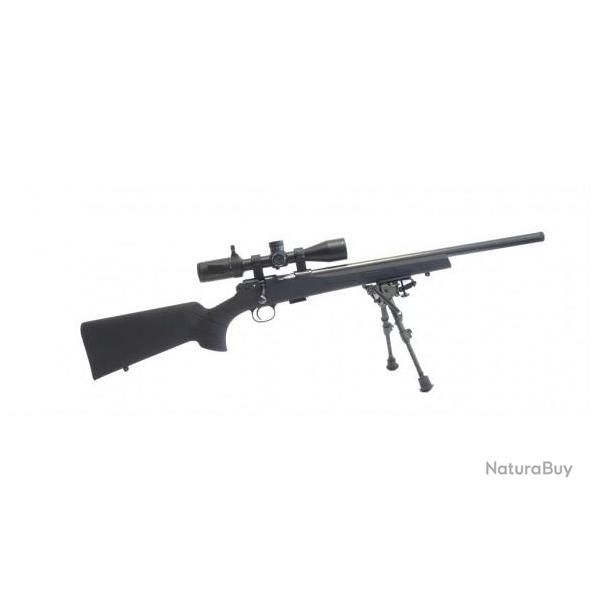 Pack Carabine 22lr CZ 457 Varmint Synth�tique + Lunette + Bipied + Silencieux