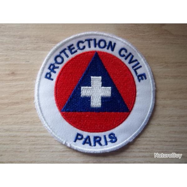 �cusson protection civile Paris insigne tissu
