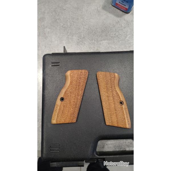 Plaquettes bois d'origine - Tanfoglio Stock II