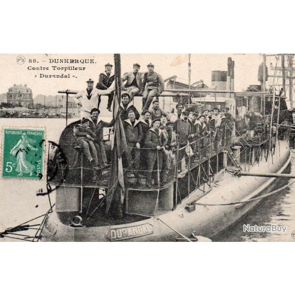 Carte Postale Ancienne - Dunkerque Contre Torpilleur Durandal - N�7742