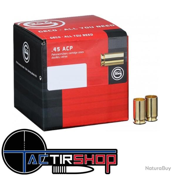 100 Douilles Geco .45 acp