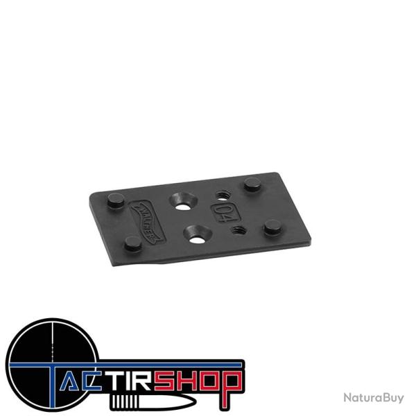 Plaque adaptatrice point rouge Walther PDP num�ro 4 - Leupold Delta Point