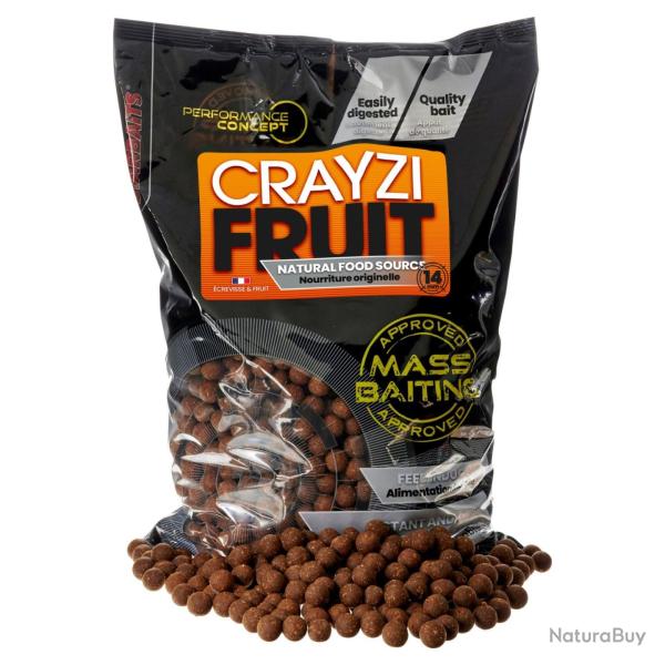 STARBAITS PC CRAYZI FRUIT MASS BAITING 3KG STARBAITS 14 mm