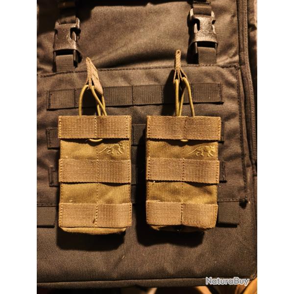 Porte chargeur molle type AR15 Tasmanian Tiger olive