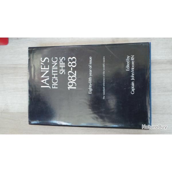 LIVRE JANE'S FIGHTING SHIPS 1982-83