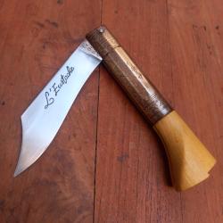 L&eacute;gendaire Couteau L EUSTACHE  Manche en Bois