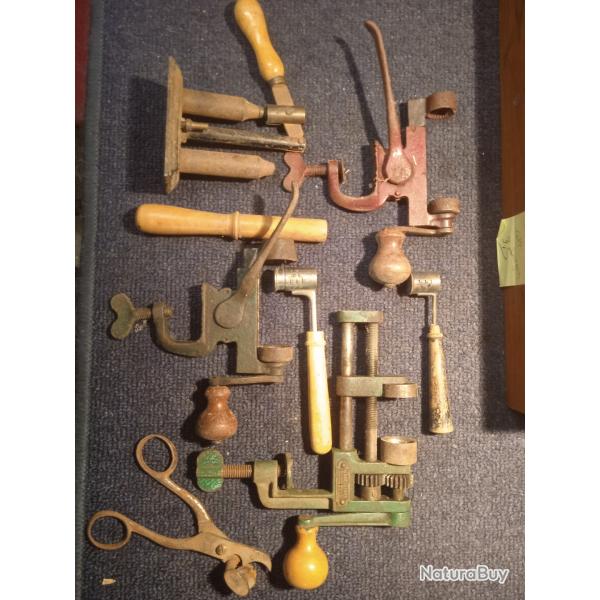 Lot rechargement cartouche de chasse