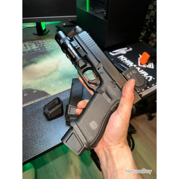 Talons chargeur GLOCK 17-19-45 ( arme non incluse)