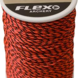 FLEX - Bobine Tranche-Fil EVO-15 Twisted .19" NOIR - ROUGE FLUO