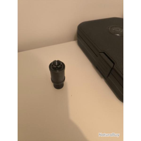 Cache flamme WBP Mini Jack AK 14x1 LH origine usine (arme non incluse)