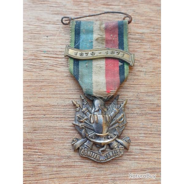 M�daille militaire des v�t�rans de la guerre 1870 - 1871