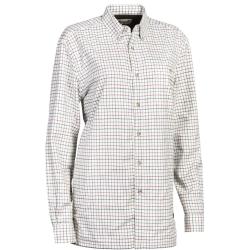 CHEMISIER FEMME HOLLY KAKI ROUGE - M - PROHUNT