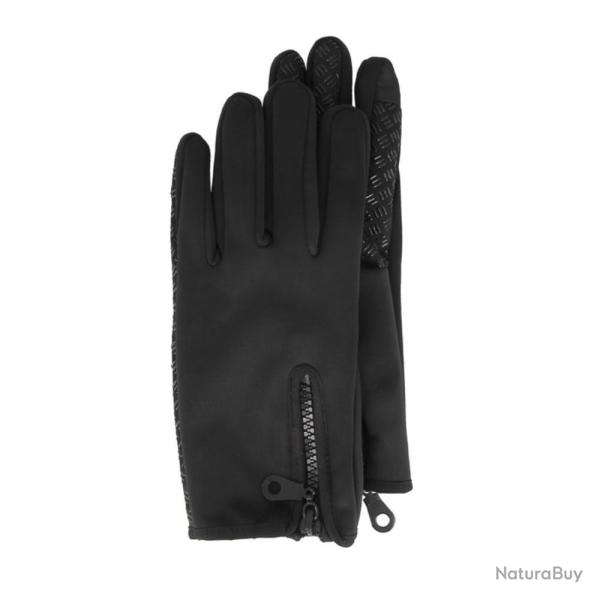 GANTS CHAUD NOIR - L - MERLET