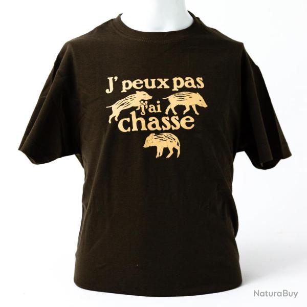 TSHIRT ENFANT J'PEUX PAS MARCASSINS - 9/11 ANS - BARTAVEL