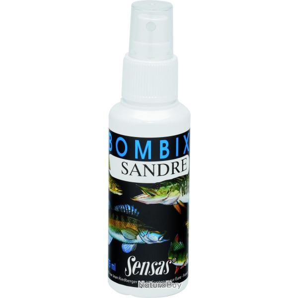 Attractant Sensas Bombix Sandre 75 ml - spray attractif carnassiers