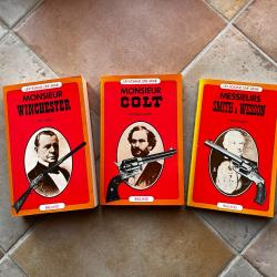 3 livres Colt S&W Winchester