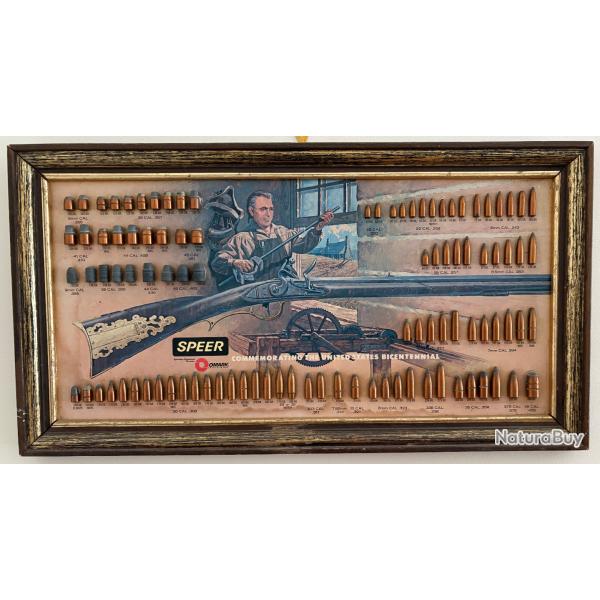 Panneau comm�moratif SPEER  -  Commemoration US Bi-centenaire 1776-1976