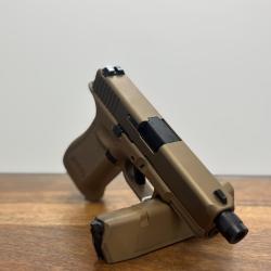 *Pan sur le Glock ! Pistolet Glock 19X Bronze - Filet&eacute; - 9 mm - ADF-BF361