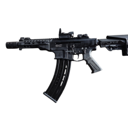 Fusil semi-automatique DERYA MK-12 TACTICAL AS-220S Noir cal.12/76 CAT B Occasion