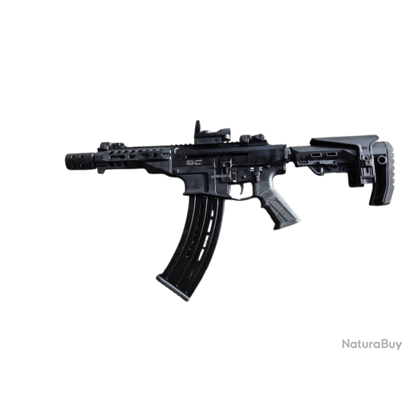 Fusil semi-automatique DERYA MK-12 TACTICAL AS-220S Noir cal.12/76 CAT B Occasion